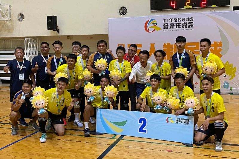 全民運五人制屏東縣鍍銀。（路皓惟攝）