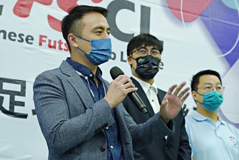 雲豹能源科技創辦人張建偉。（圖：中華五人制足球俱樂部聯盟提供）