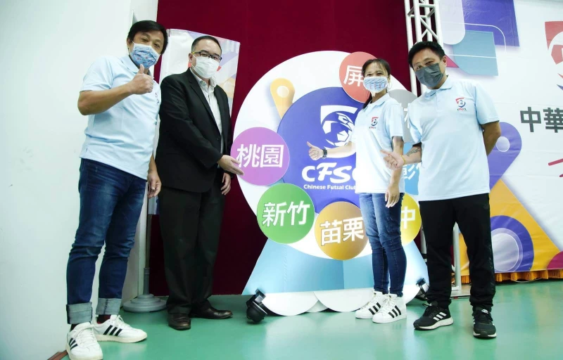 五人制 FS1 聯賽桃園隊,球員主要由泰國移工組成。(圖:中華五人制足球俱樂部聯盟提供)