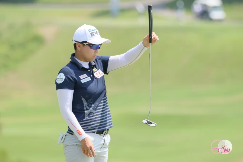 陳宇茹第一回合69桿 3暫並列第一。TLPGA提供/葉勇宏攝