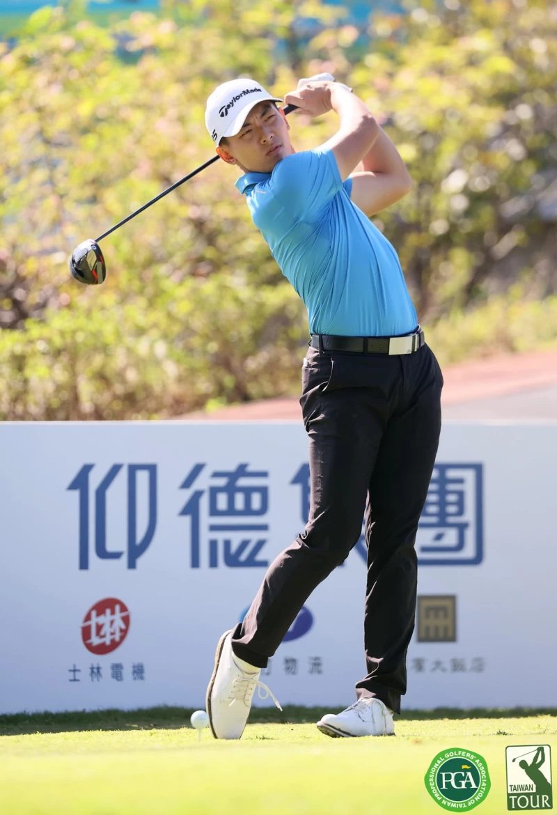 第一回合業餘選手呂孫儀67桿 5暫並列第四。鍾豐榮攝影