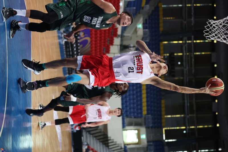 台銀隊獲勝。籃協提供