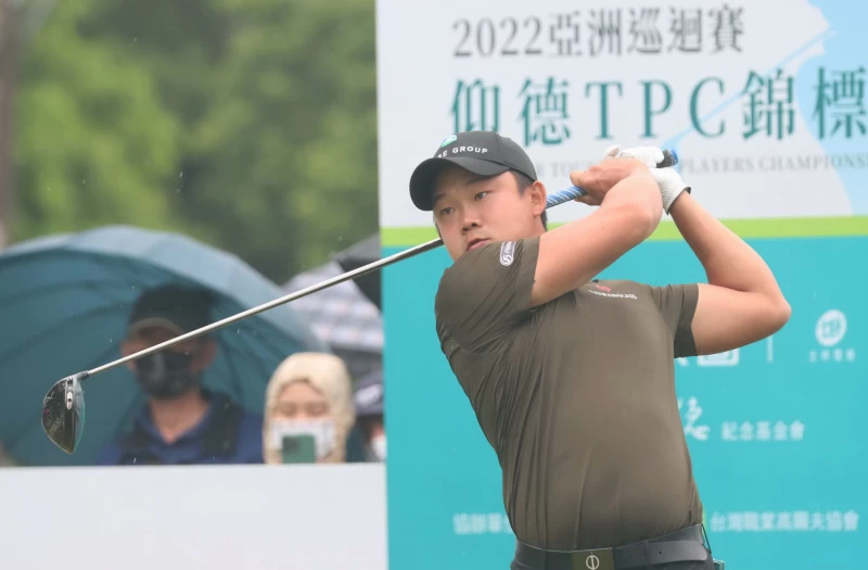 仰德TPC錦標賽李玠柏第二。鍾豐榮攝影