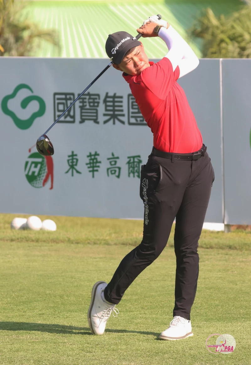 2022大大數位女子公開賽第一回合陳萱69桿 3暫並列第一。鍾豐榮攝影