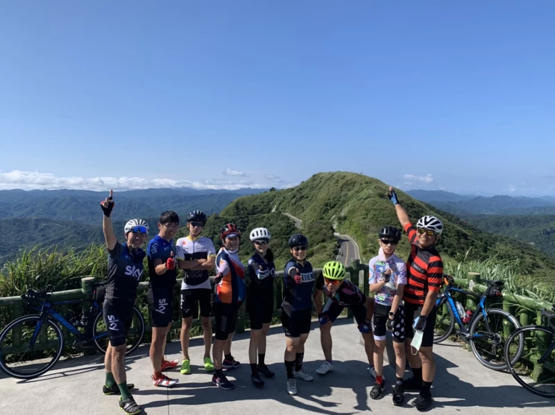 新北單車經典路線 九份 不厭亭 三貂嶺。官方提供