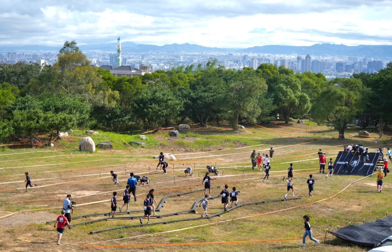 台中大肚山白陽山休閒農場還可以俯看台中市景。大會提供