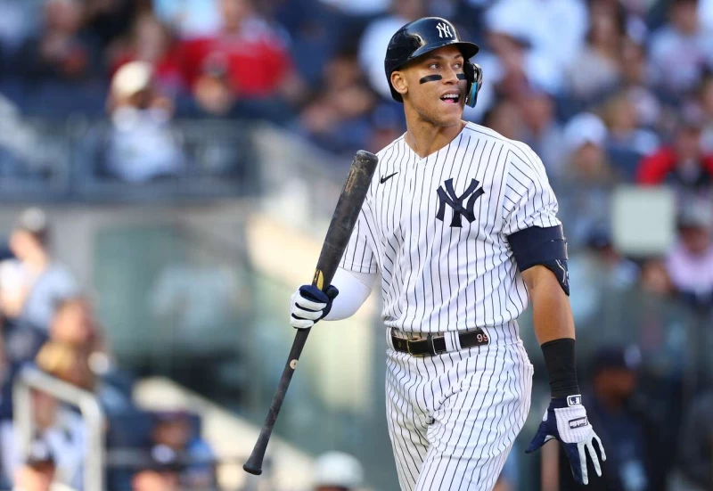 洋基「法官」賈吉(Aaron Judge)2戰7K被噓翻。官方提供