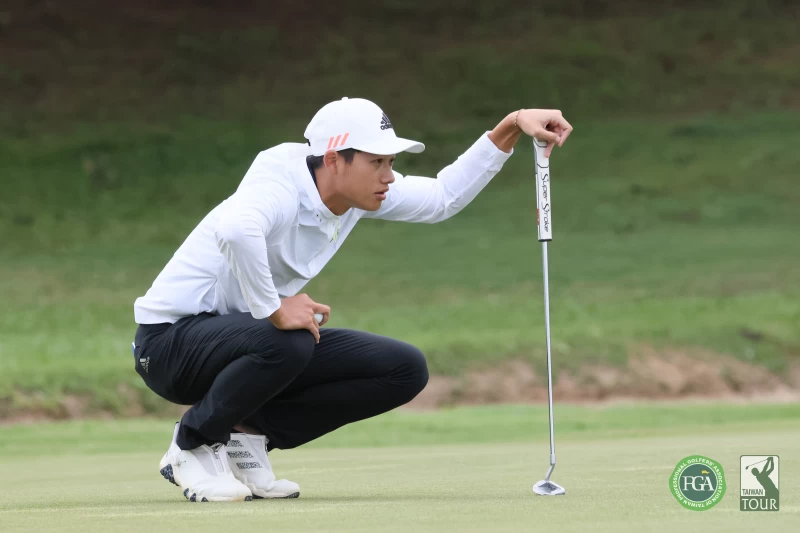 陳裔東第一回合打出67桿 5領先群雄。TPGA提供/葉勇宏攝