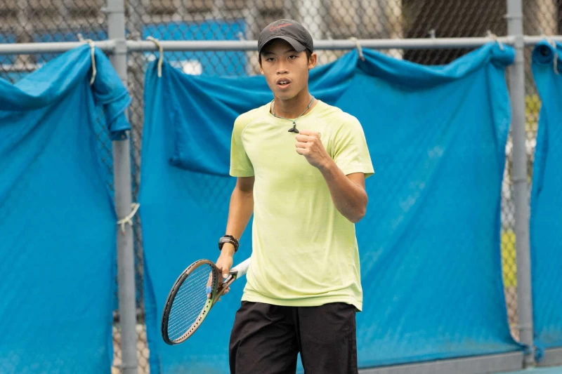 吳鎧安以二連勝晉級四強。海碩整合行銷提供