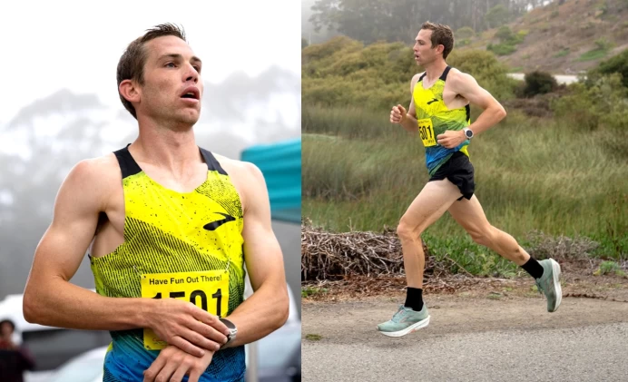 BROOKS 新聞稿CJ Albertson 刷新 50K世界紀錄。官方提供
