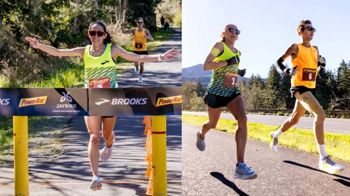 BROOKS 新聞稿CJ Albertson 刷新 50K世界紀錄。官方提供