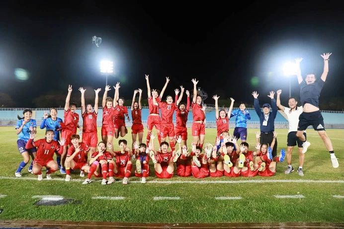 花蓮女足第五度奪下木蘭聯賽冠軍!花蓮女足提供