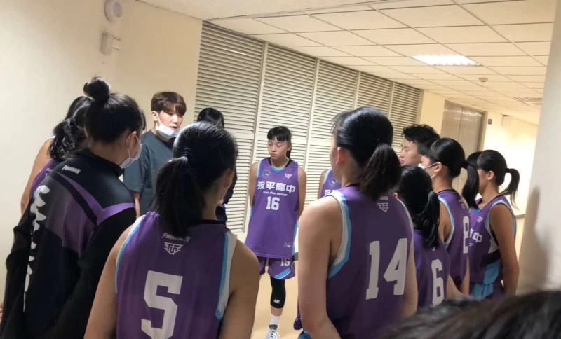 永平教練陳佩欣精神講話。大會提供