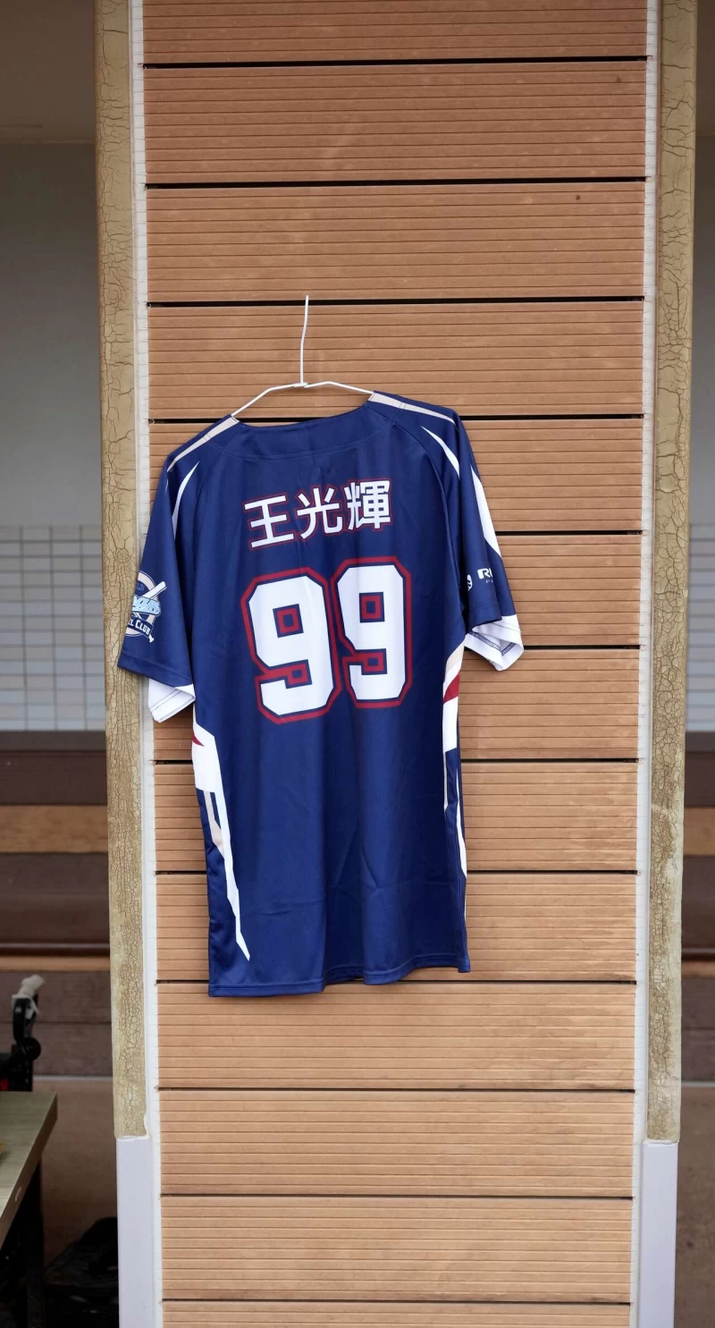 王光輝在天上看顧著自己曾經照顧過的少棒選手。大會提供