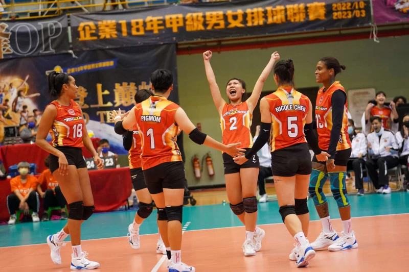 極速超跑打下二連勝。排球協會提供