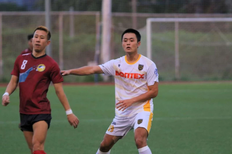 AC Taipei陳宥霖開賽反客為主破門先馳得點。官方提供