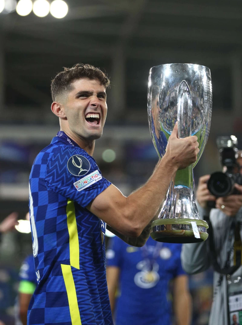 普利西奇(Christian Pulisic)在英超豪門切爾西踢球。摘自切爾西推特