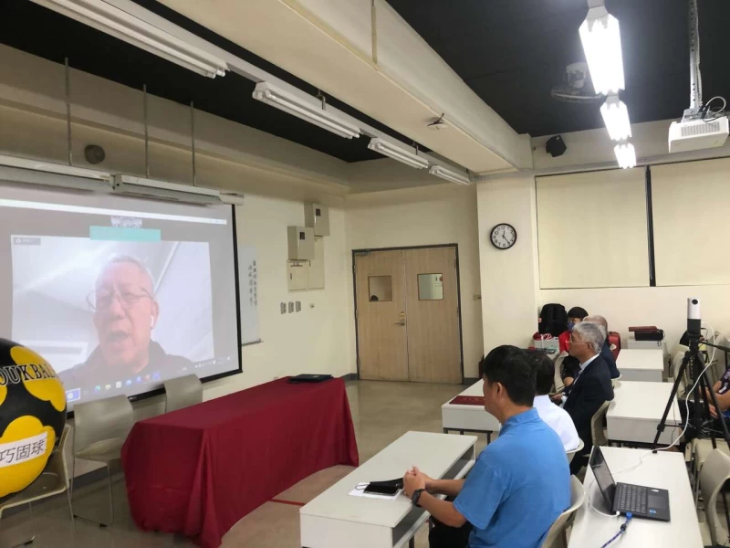 亞太首任榮譽會長在美國視訊祝福和勉勵。官方提共