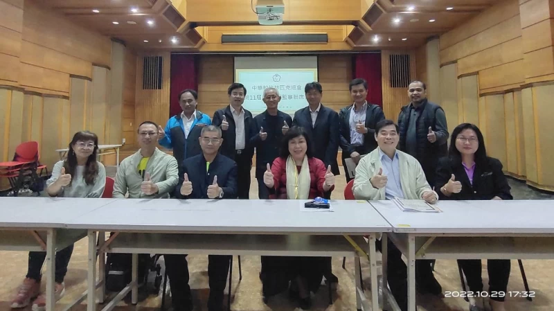 第11屆中華帕拉林匹克總會理監事團隊。官方堤供