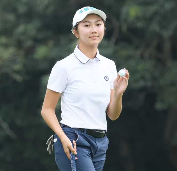 劉芃姍第二回合打出66桿佳績以兩回合總桿低於標準桿6桿的138桿衝上排頭。TLPGA提供/ 葉勇宏攝