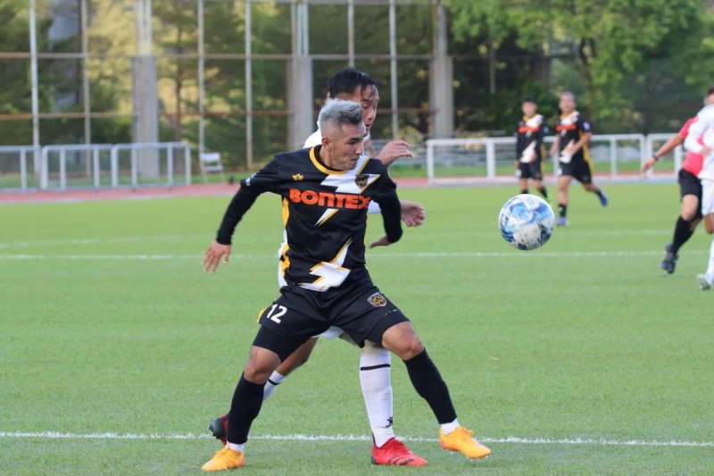 AC Taipei當家射手李宗陽開賽13分鐘踢進追平球。官方提供
