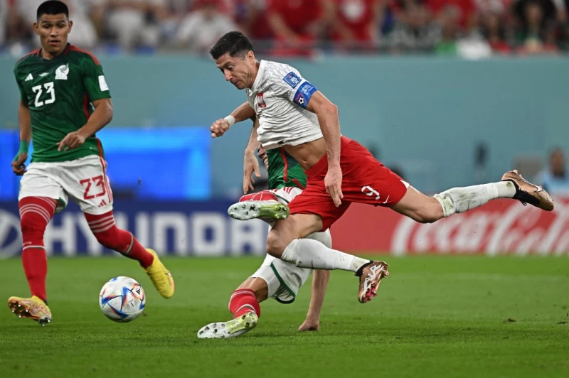 歐洲金靴萊萬多夫斯基(Robert Lewandowski)一人難撐大局。法新社