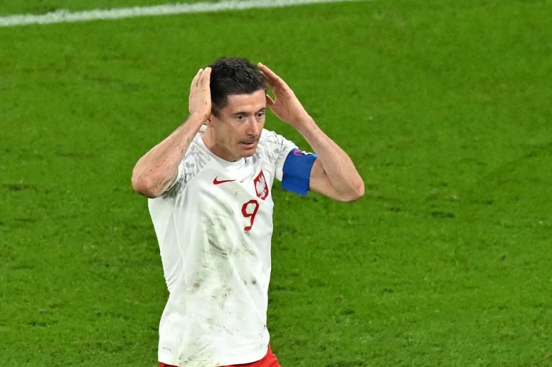 波蘭前鋒萊萬多夫斯基(Robert Lewandowski)。法新社