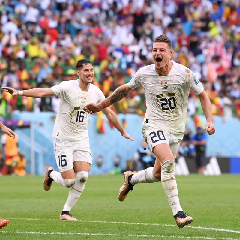 薩維奇(Sergej Milinkovic-Savic)射進反超球。摘自官方推特