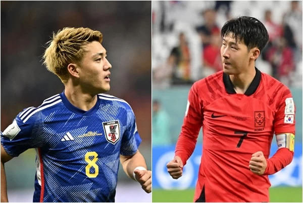 日韓創造16強奇蹟最動人。合成照片