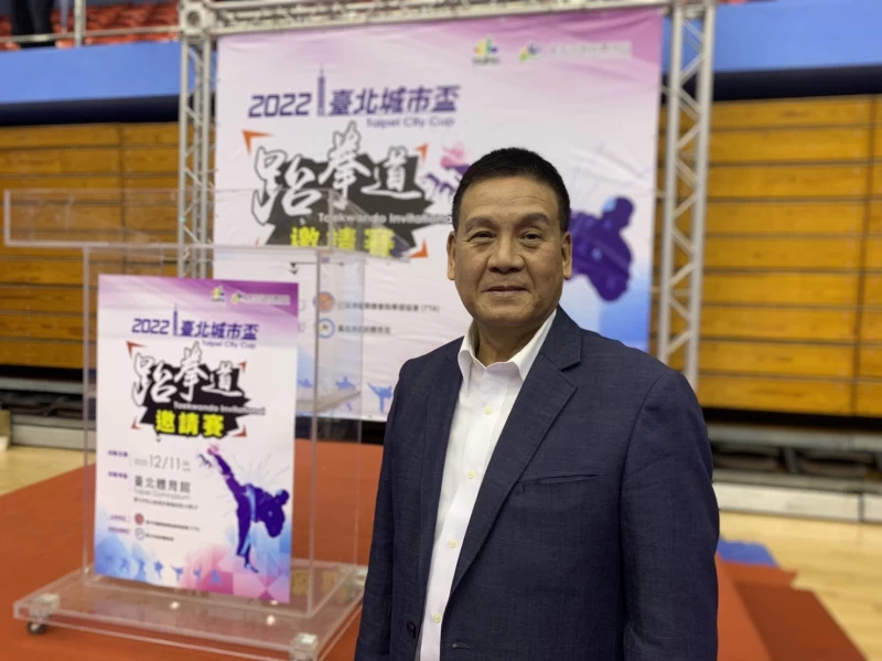 臺北市體育總會跆拳道協會理事長李勝陽。大會提供