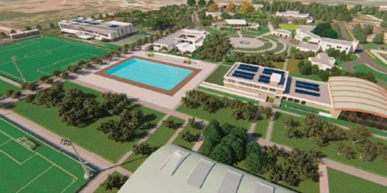 穆罕默德六世足球學院(Mohamed VI Football Academy)。摘自網站