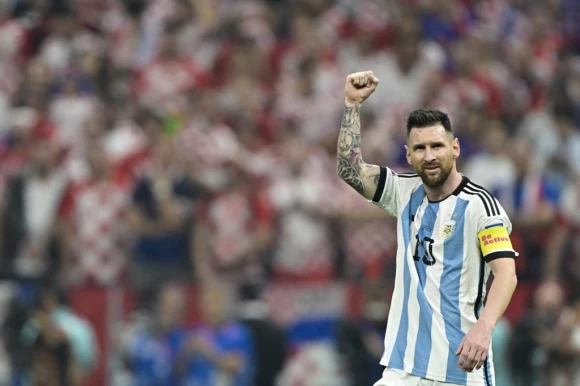 梅西（Lionel Messi）證實這將是他在世界盃的「最後一舞」。法新社
