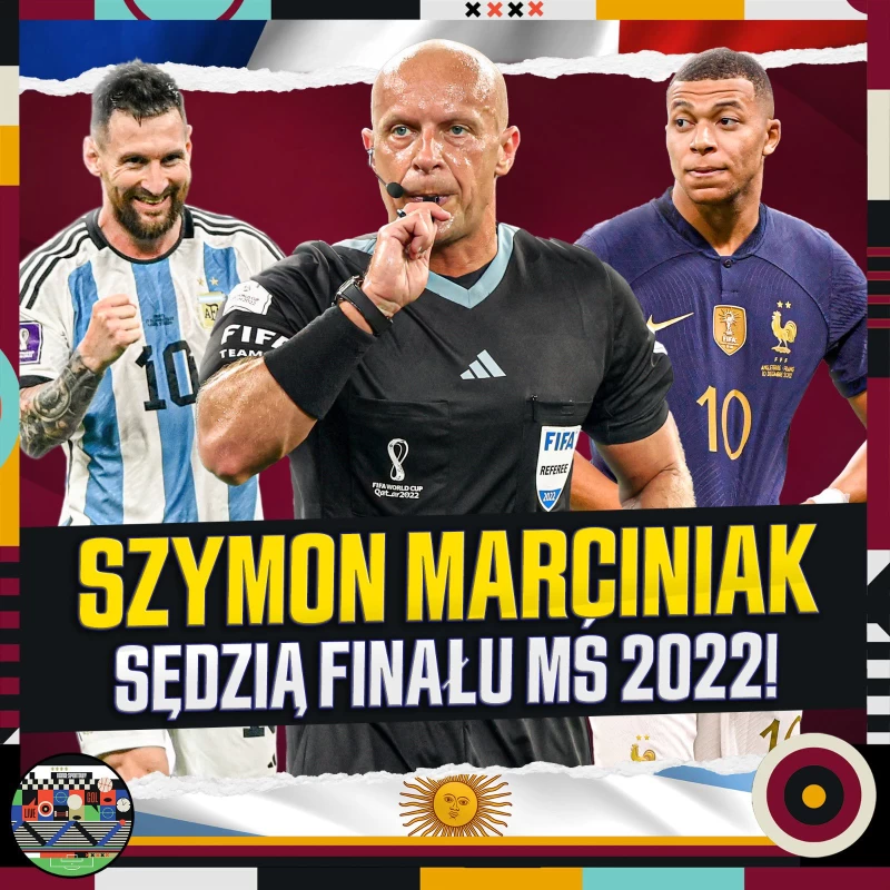 梅西對波蘭籍41歲光頭裁判馬奇尼亞克(Szymon Marciniak)印象不太好。摘自推特