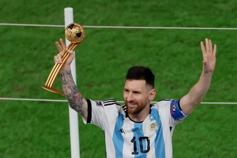 梅西(L. Messi，阿根廷)。法新社