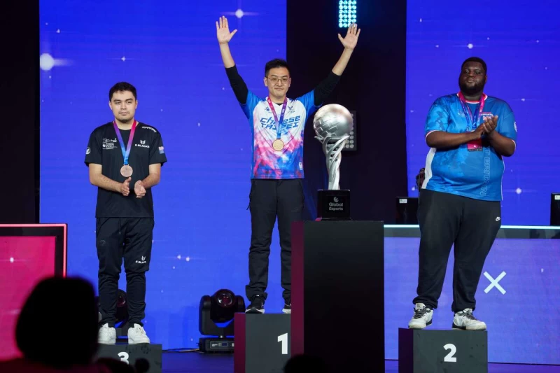 快打旋風五GamerBee勇奪金牌。官方提供