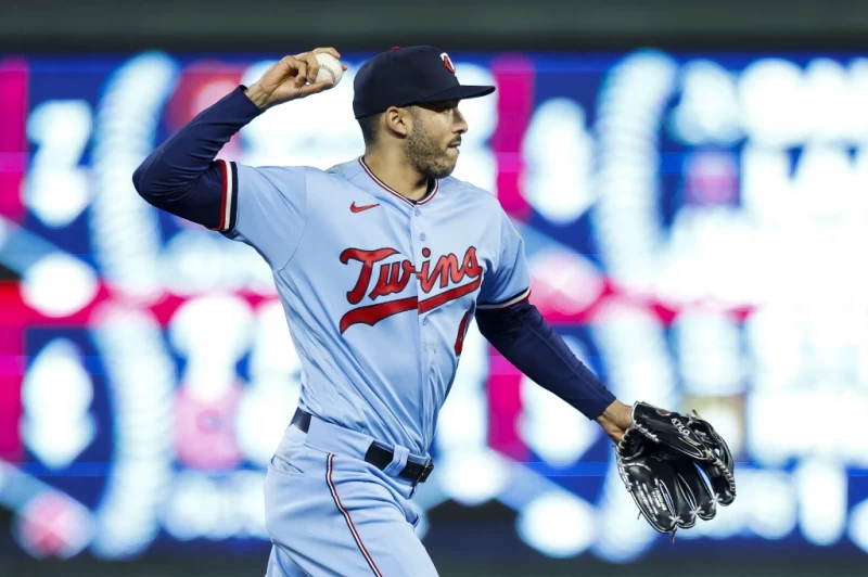 柯瑞亞(Carlos Correa)體檢似乎出問題。法新社