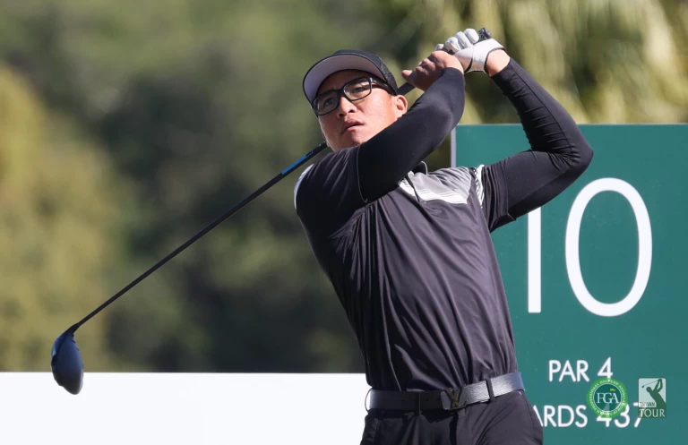第一回合謝繼賢71桿 1暫並列第四。TPGA 林聖凱攝