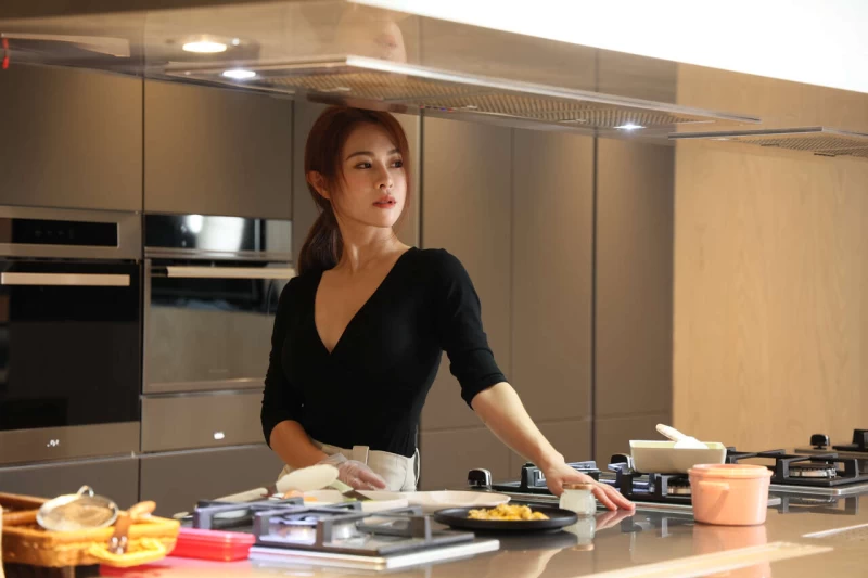 Joanne廚藝精湛,經常下廚為自己健康把關,也擅長做燕窩,自 己愛吃也分享朋友。郭運復攝