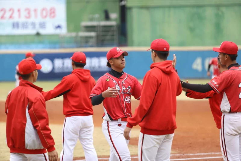 黃群8.1局好投率隊2連勝。大會提供