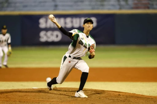 國立體大沙子宸先發7.2局失1分非自責分。大會提供
