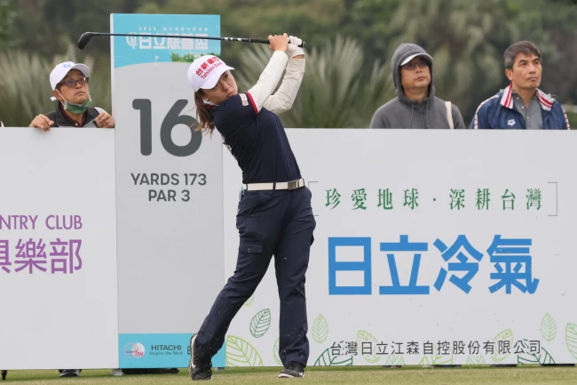 蔡佩穎 2暫並列第三。TLPGA提供/葉勇宏攝影