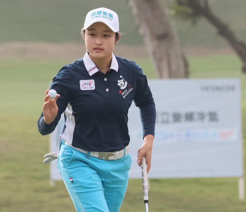 吳佳晏兩回合總桿143桿 1暫並排第二。TLPGA提供/葉勇宏攝影