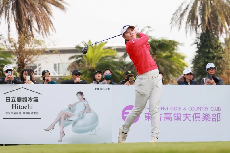 日本選手櫻井心那兩回合總桿141桿 3暫居第一。TLPGA提供/林聖凱攝影