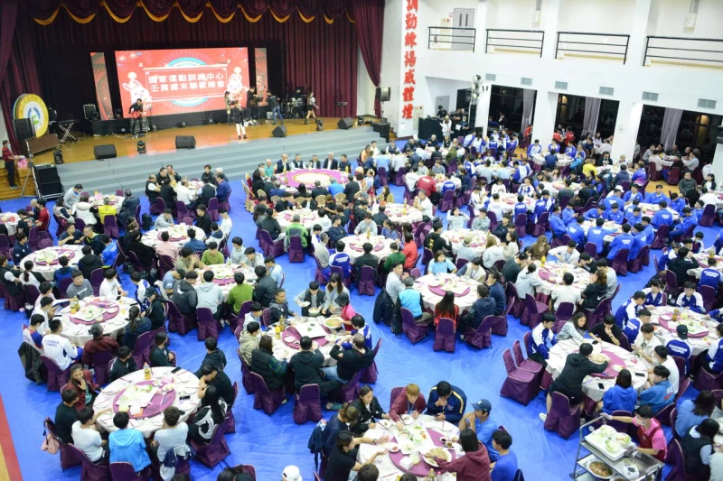 國訓中心1月13日舉辦歲末聯歡晚會。官方提供