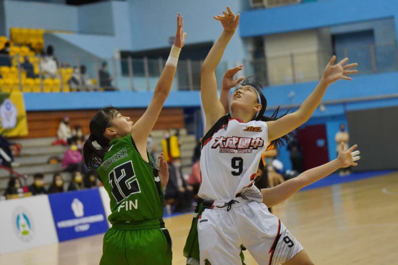 大成謝依臻18分7 籃板4抄截。大會提供