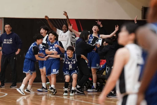 世新大學本季主場首戰收下第8勝。大會提供