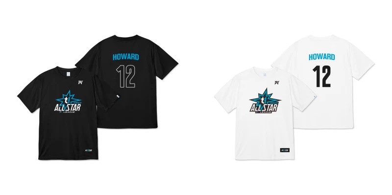 T1 LEAGUE2023明星賽球員紀念短Tee。官方提供