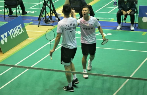 中租葉宏蔚/蘇敬恒連克印尼組合生涯首晉超級賽男雙決賽。資料照片