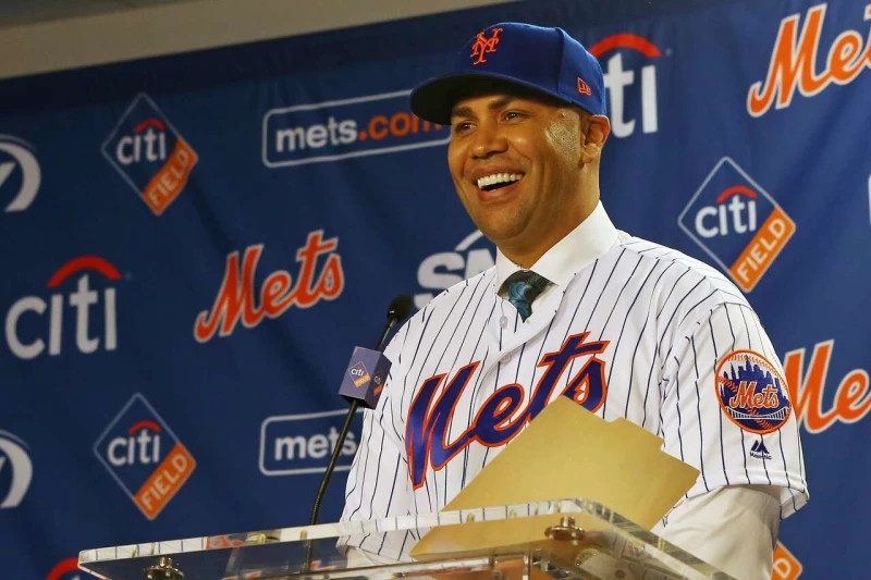 前大聯盟球星貝爾崔（Carlos Beltran）重回大都會球團。摘自貝爾崔推特