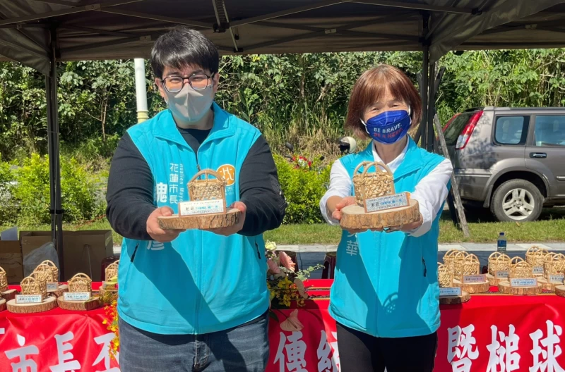 花蓮市長魏嘉彥親自到場為選手加油。大會提供